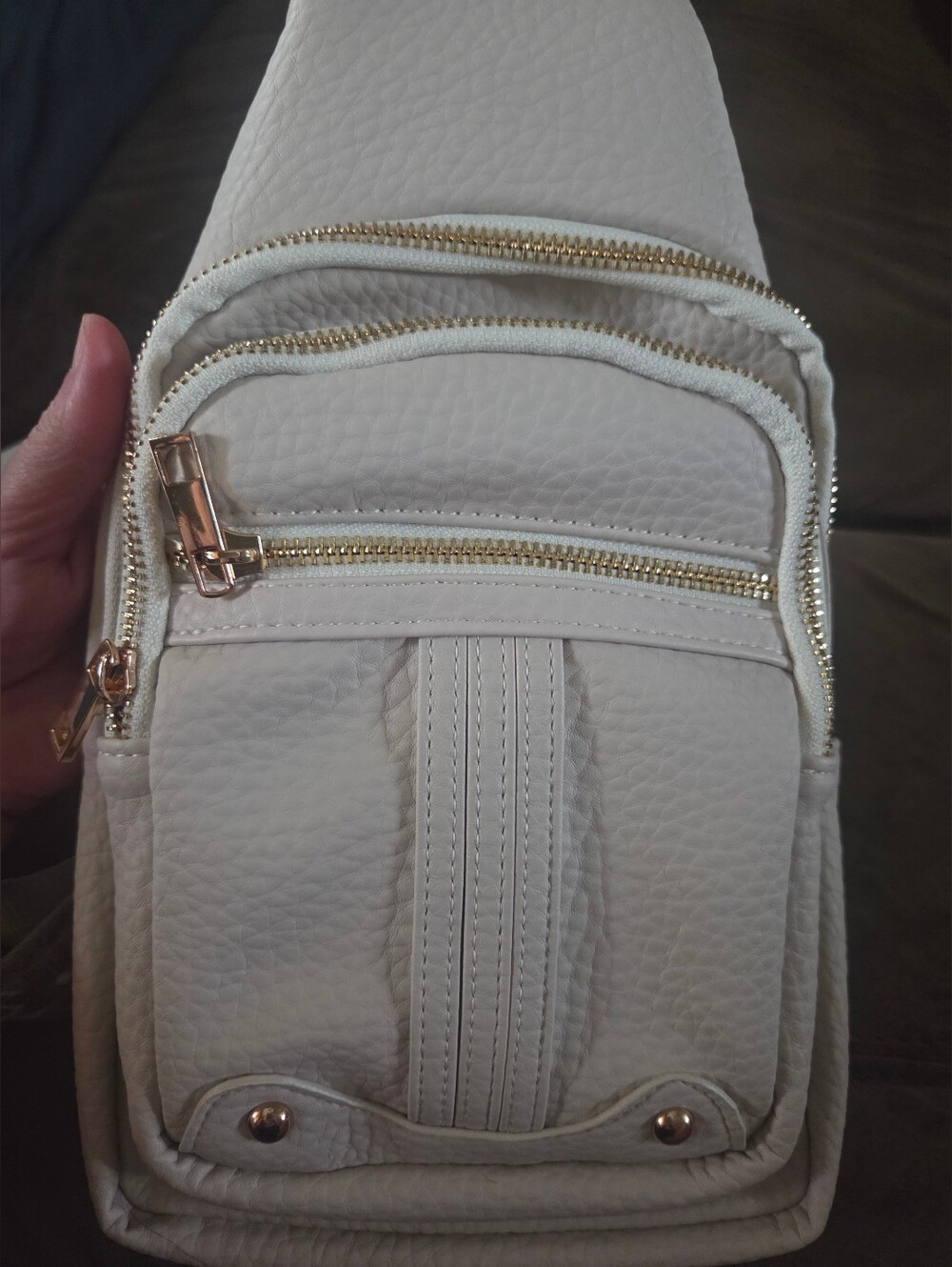 Crossbody Beige Bag - Brand New! - Picture 3 of 9